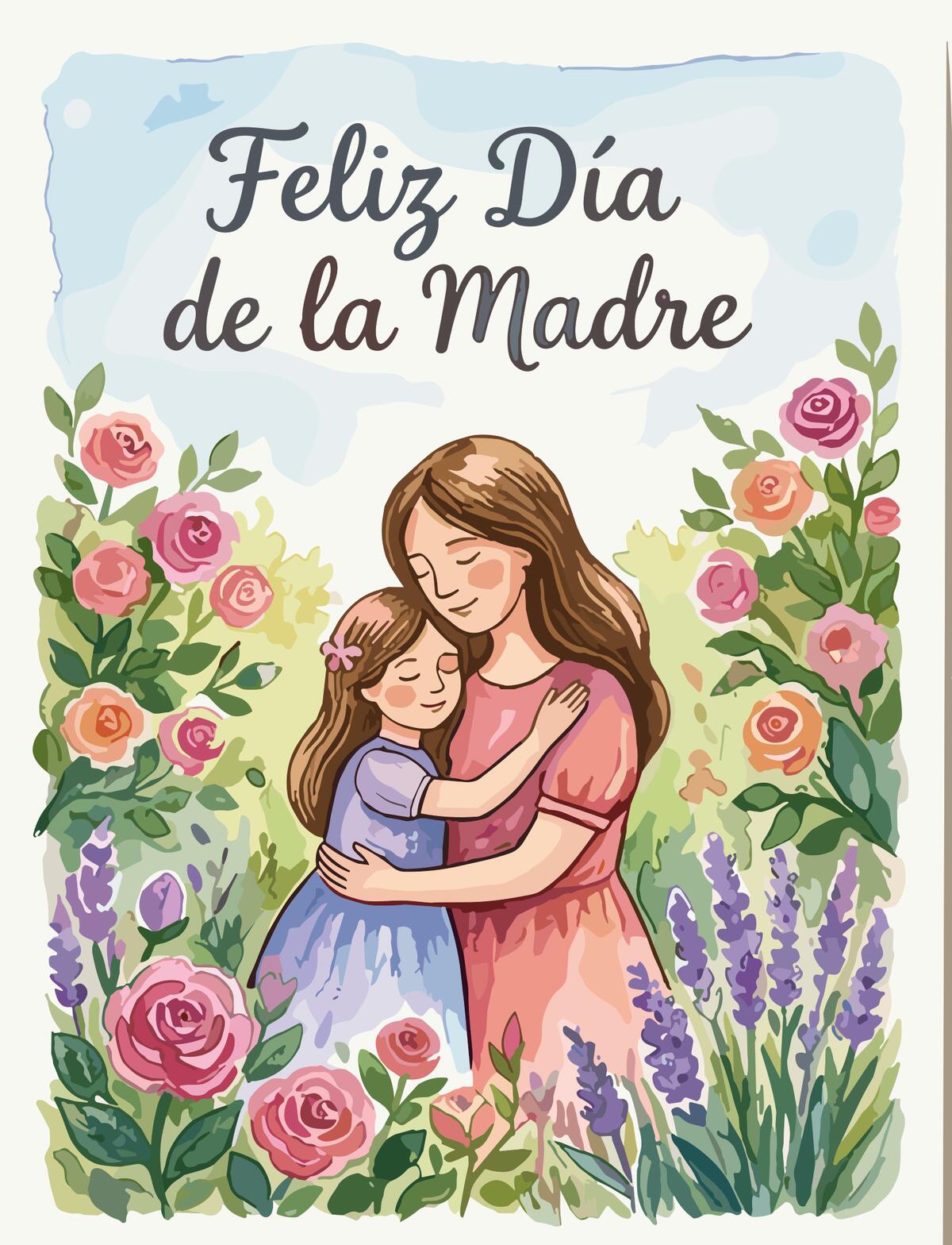 Postal 10: "AMOR DE MADRE"