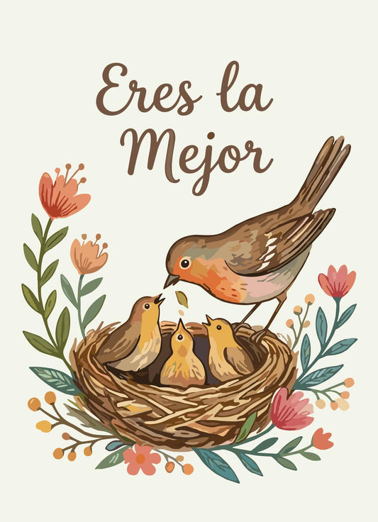 POSTAL 4: "MAMÁ, ERES LA MEJOR"